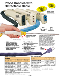Thumbnail of document Data Sheet - HDX Probe Handles w/Retractable Cables
